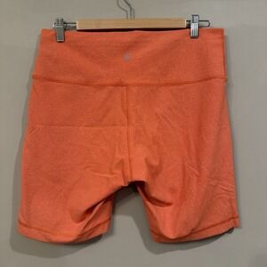 Lululemon Wunder Train High Rise Short 8" Limited Edition Crunch Warm Coral 14